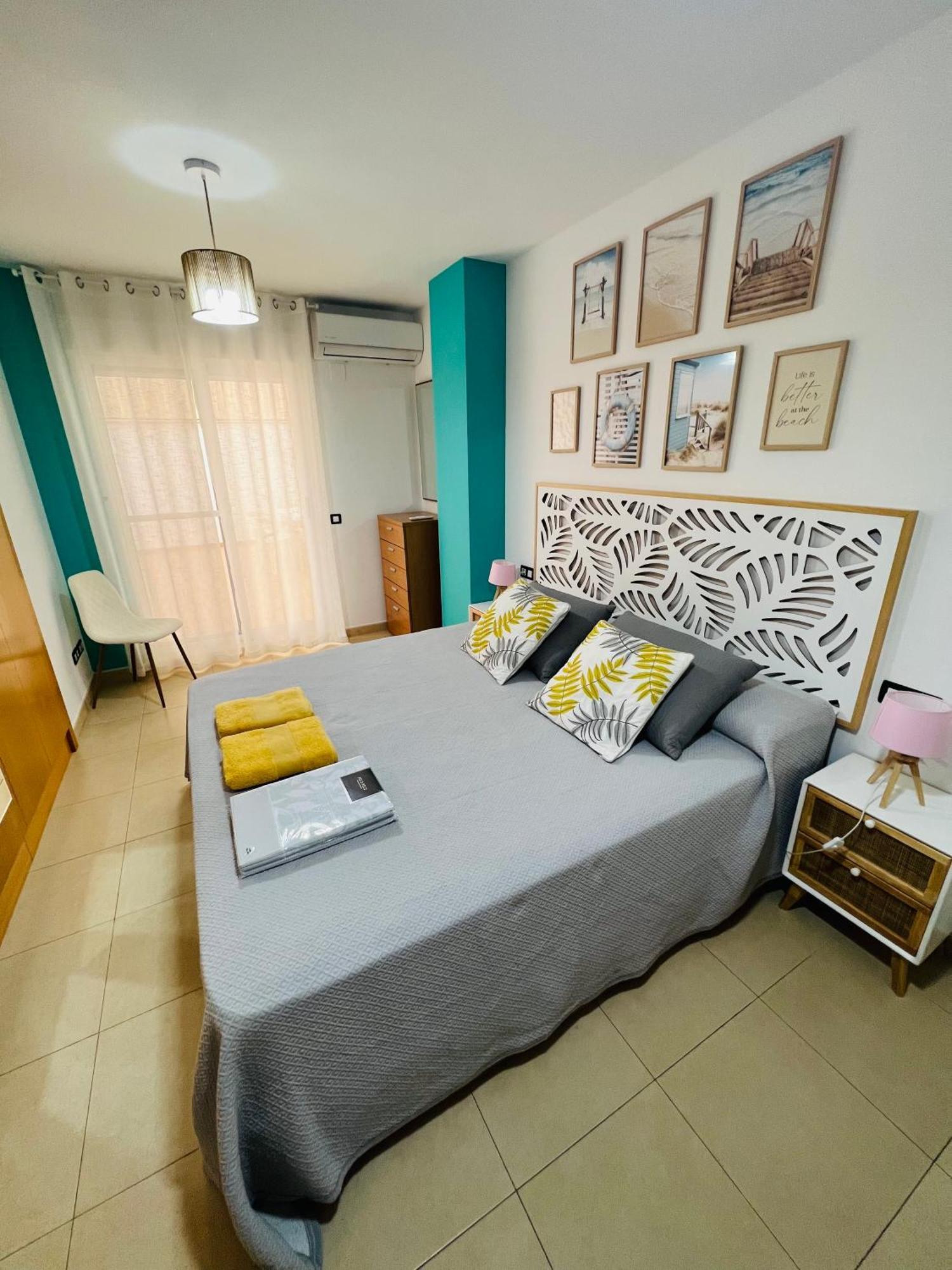 Centro 3 Con Aire Acondicionado Y Wifi A 150m De La Playa Y Castillo